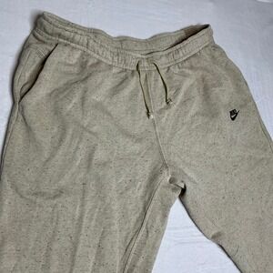 Nike Mens Speckled Tan Fleece Jogger Sweatpants Size‎ XXL